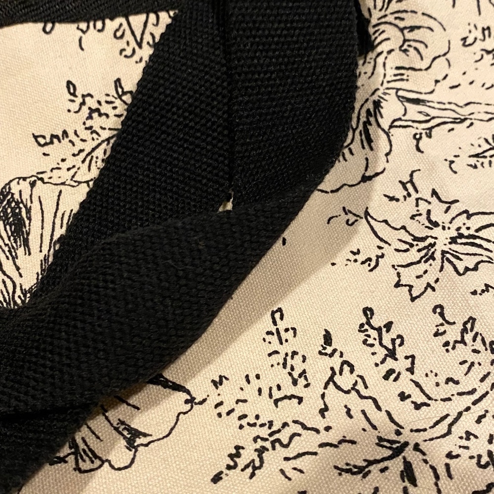 Flower canvas bag - Picture 4 of 8